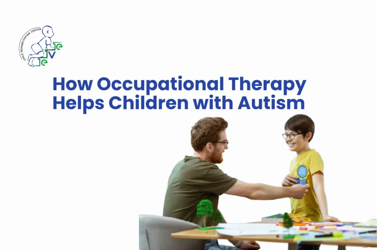 Occupational therapy for children with autism — child participating in sensory play activities
